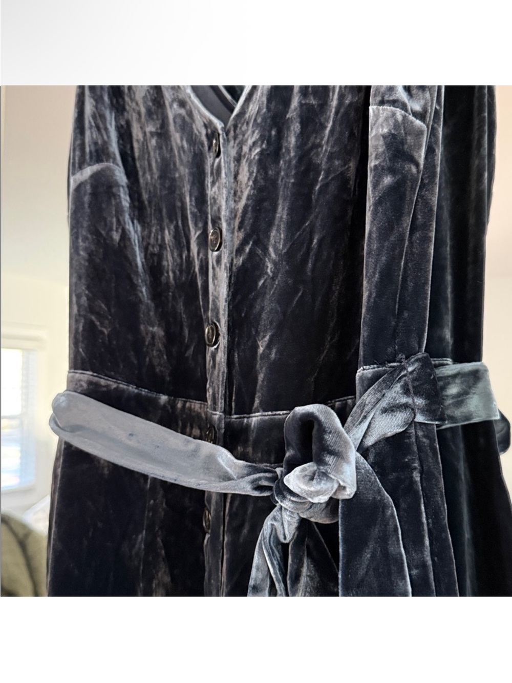 NWOT FAHERTY Alina Velvet Jumpsuit - Picture 4 of 7